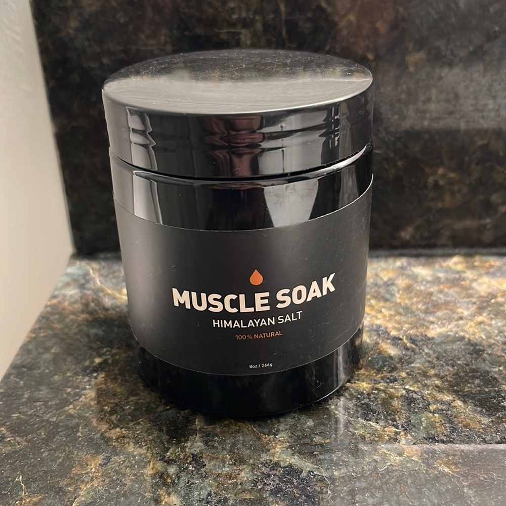 Muscle soak Himalayan salt